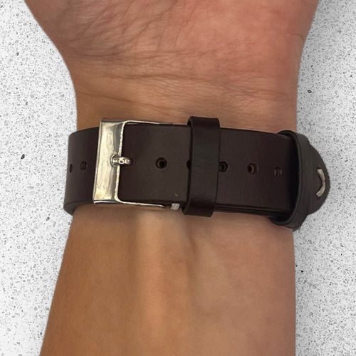 dark-brown-huawei-watch-gt4-41mm-watch-straps-nz-vintage-leather-watch-bands-aus
