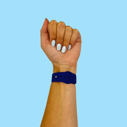 navy-blue-huawei-watch-fit-watch-straps-nz-silicone-button-watch-bands-aus