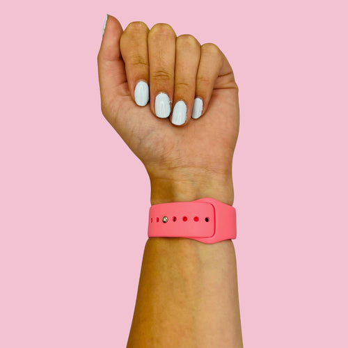 pink-garmin-forerunner-158-watch-straps-nz-silicone-button-watch-bands-aus