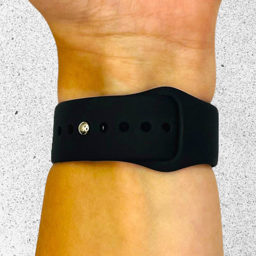 black-garmin-fenix-5s-watch-straps-nz-silicone-button-watch-bands-aus