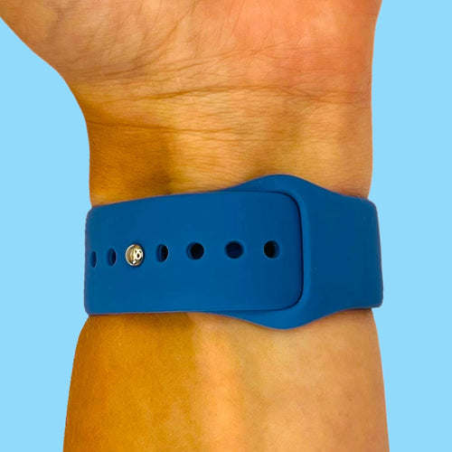 blue-garmin-fenix-5s-watch-straps-nz-silicone-button-watch-bands-aus