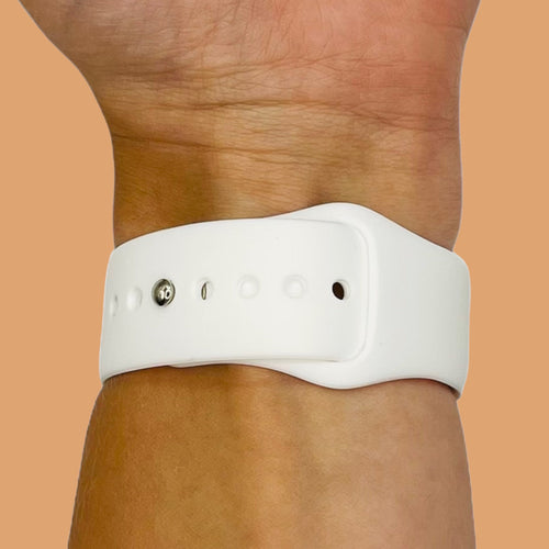 white-amazfit-22mm-range-watch-straps-nz-silicone-button-watch-bands-aus